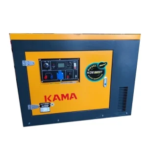 Máy Phát Điện Chạy Dầu 8Kw Kama KDE9800T Siêu Cách Âm