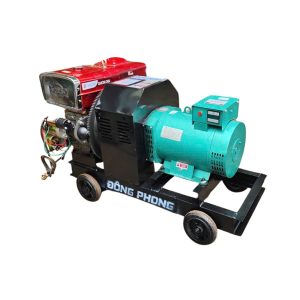 Máy phát điện đầu nổ ĐÔNG PHONG D12 7.5kW 220V mát nước